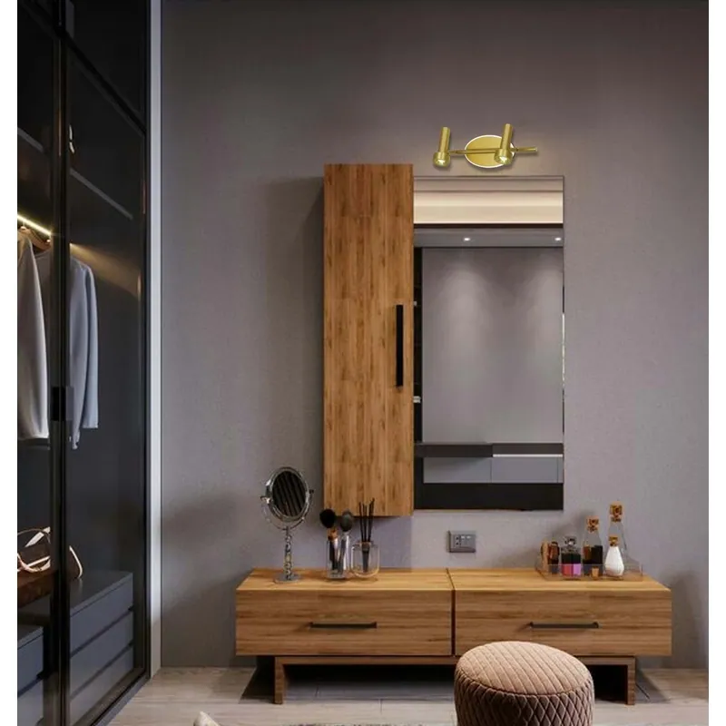 Golden Focus Duet 3-Color LED Mirror Light