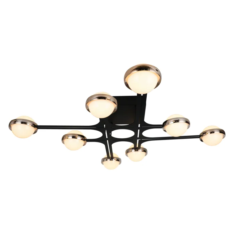 Golden Galaxy Embrace Chandelier