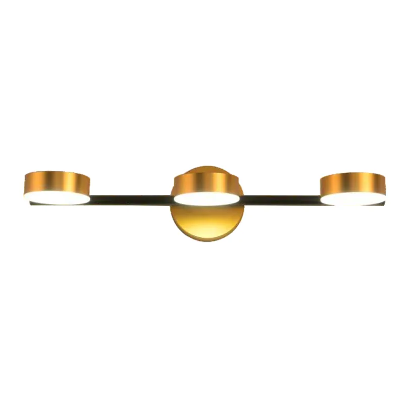 Golden Halo Duet Modern LED Mirror Light