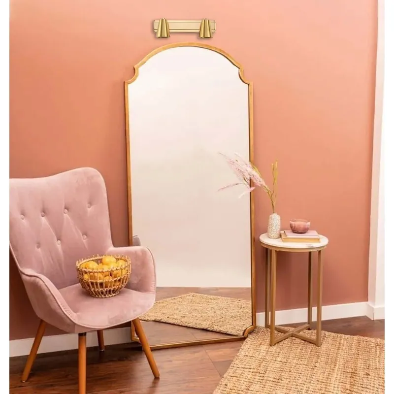 Golden Horizon 3-Color LED Mirror Light