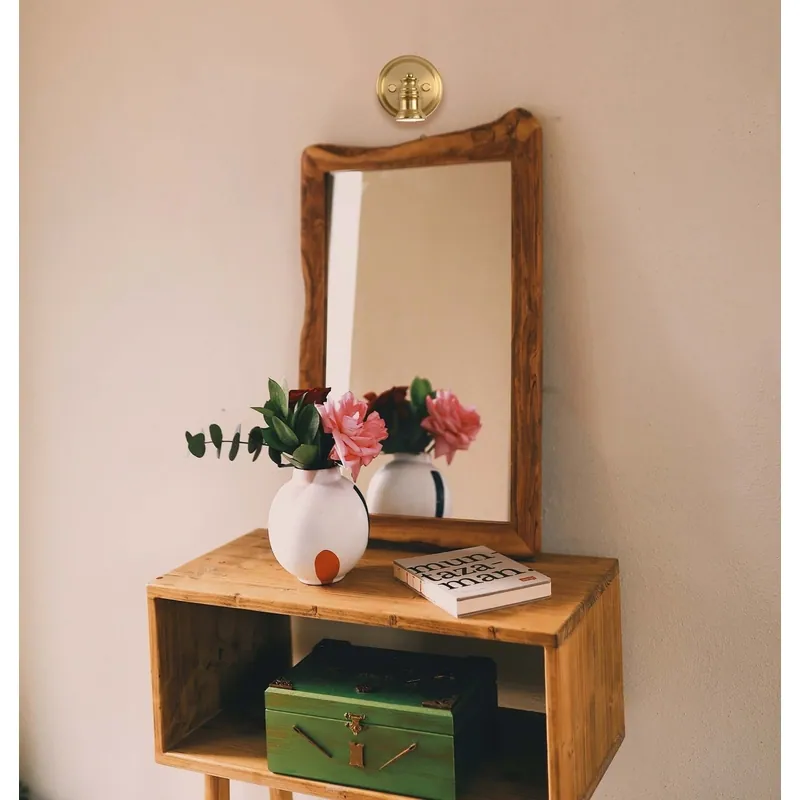Golden Lumina Modern LED Mirror Light