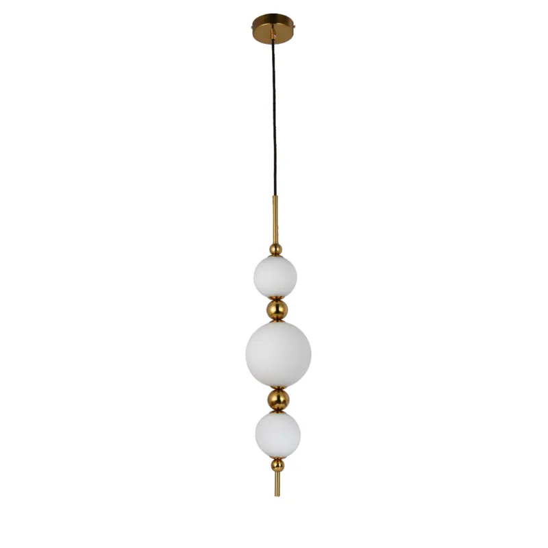 Golden Pearl Stack Pendant Light