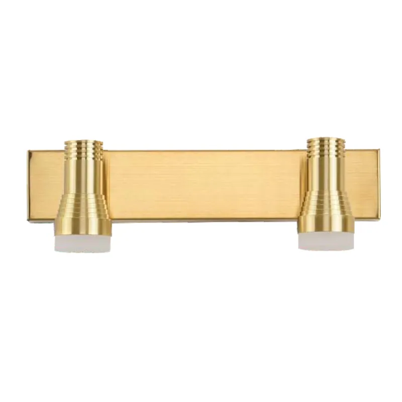 Golden Ribbons Duet Modern LED Mirror Light