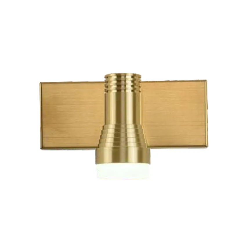 Golden Ribbons Modern LED Mirror Light