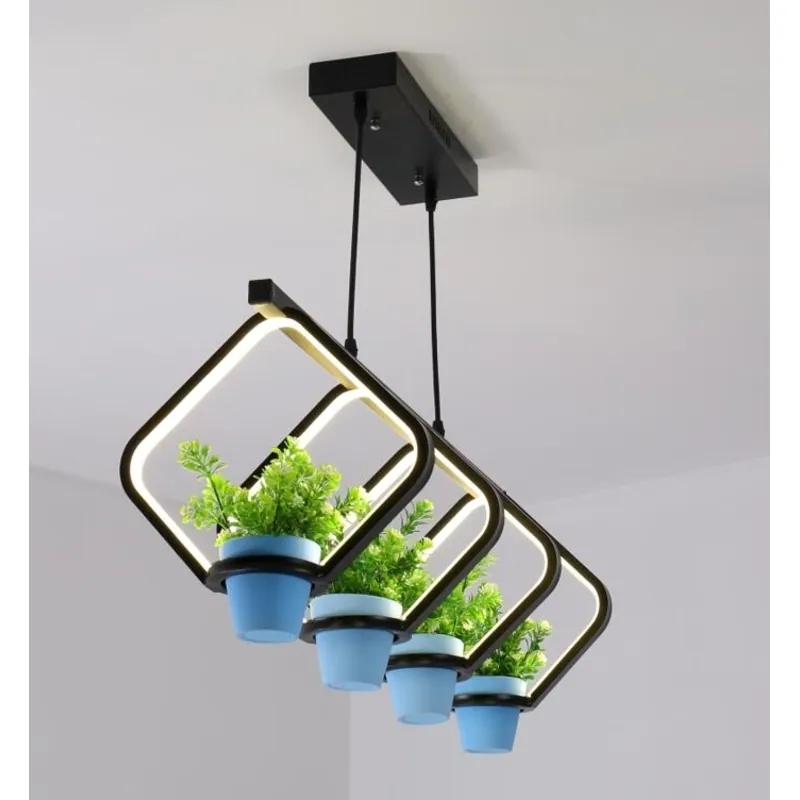 Green Oasis Linear Pendant Light