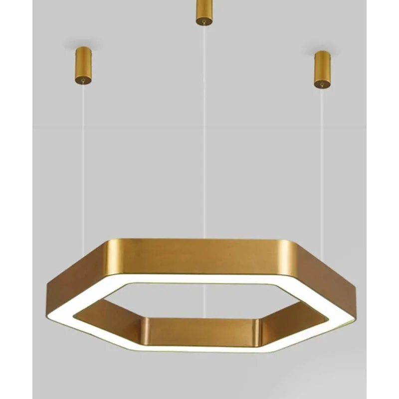 Hexagonal Harmony Modern Pendant Light