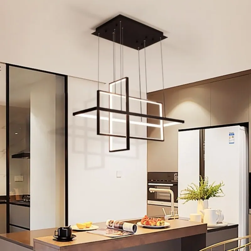 Kinetic Layers Modern Chandelier