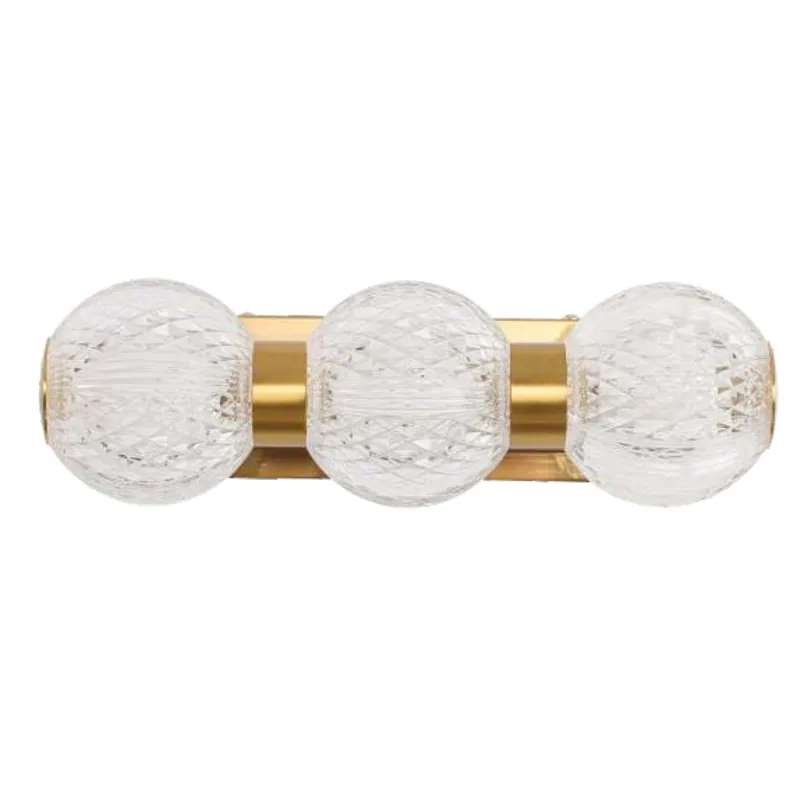 Lustrous Spark Trio Mirror Light