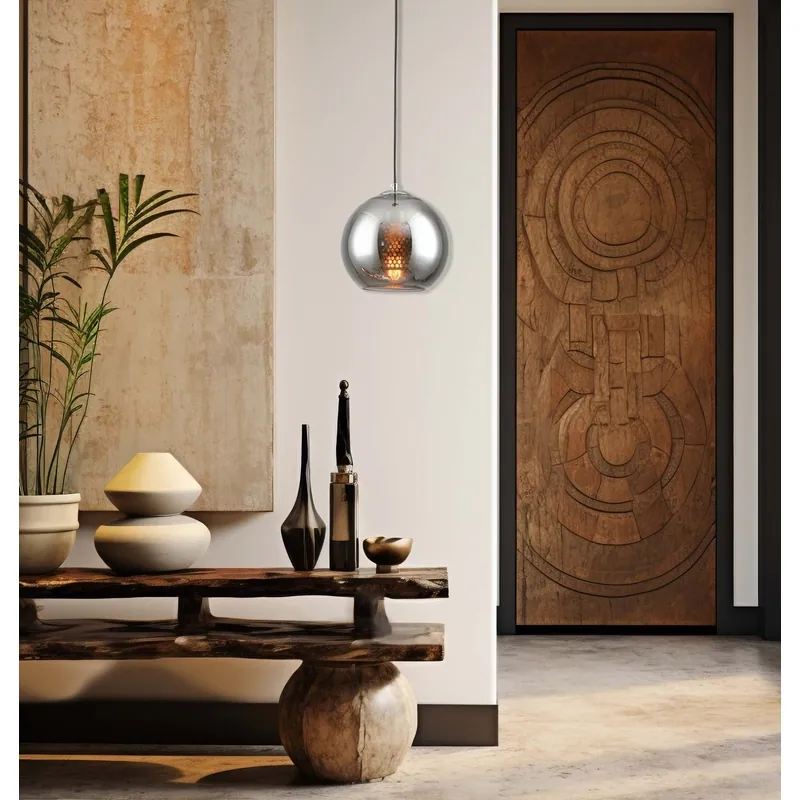 Mercury Orb Glow Pendant Light
