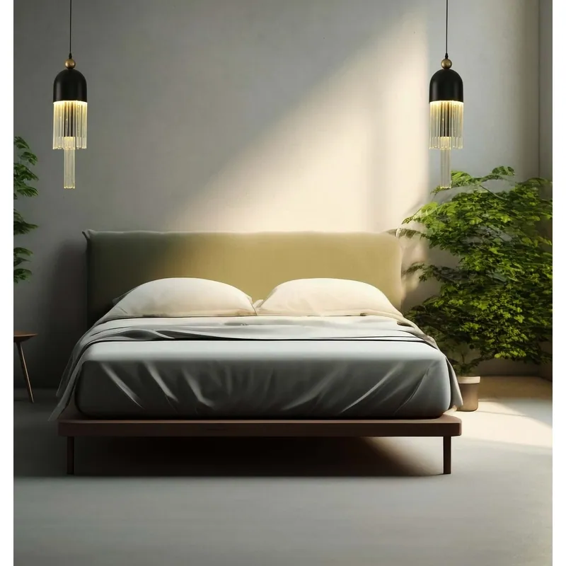 Midnight Cascade Acrylic Pendant Light