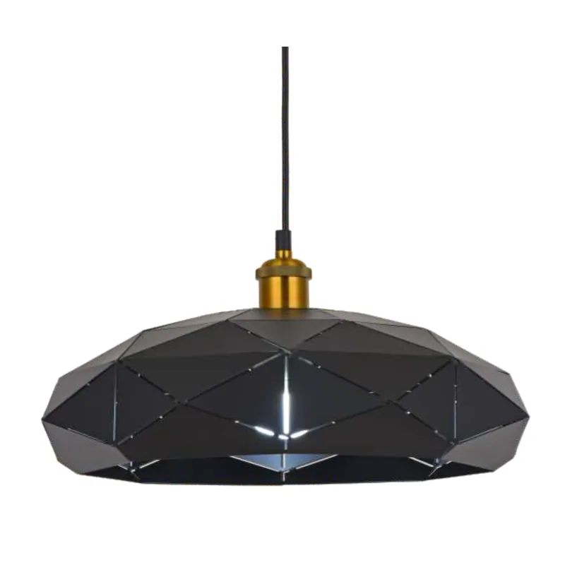 Midnight Facet Orb Pendant Light