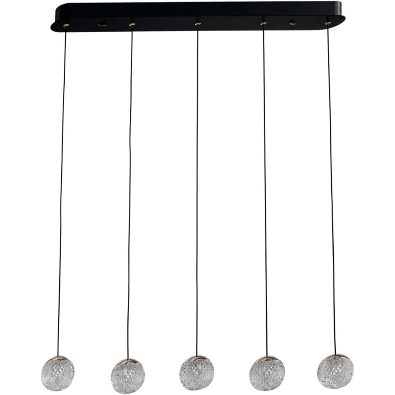 Midnight Galaxy Linear Pendant Light