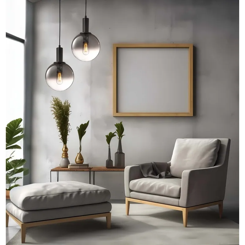 Midnight Mist Orb Pendant Light