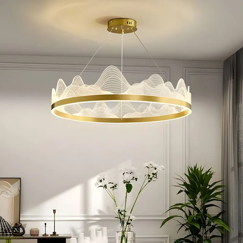 Mountain Mist Modern Chandelier