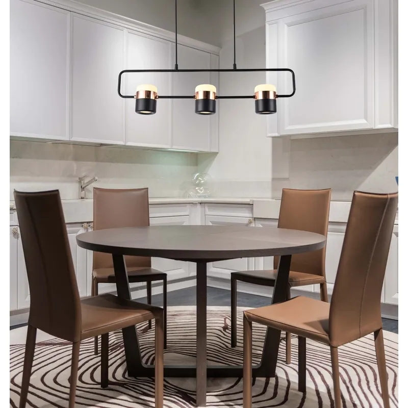Onyx Array Linear Pendant Light