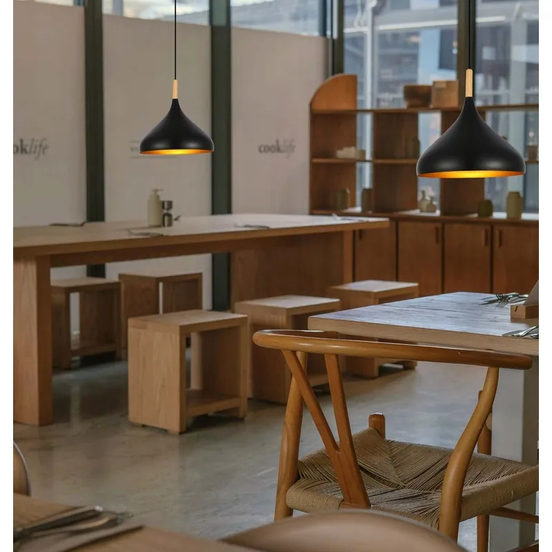 Onyx Radiance Modern Pendant Light