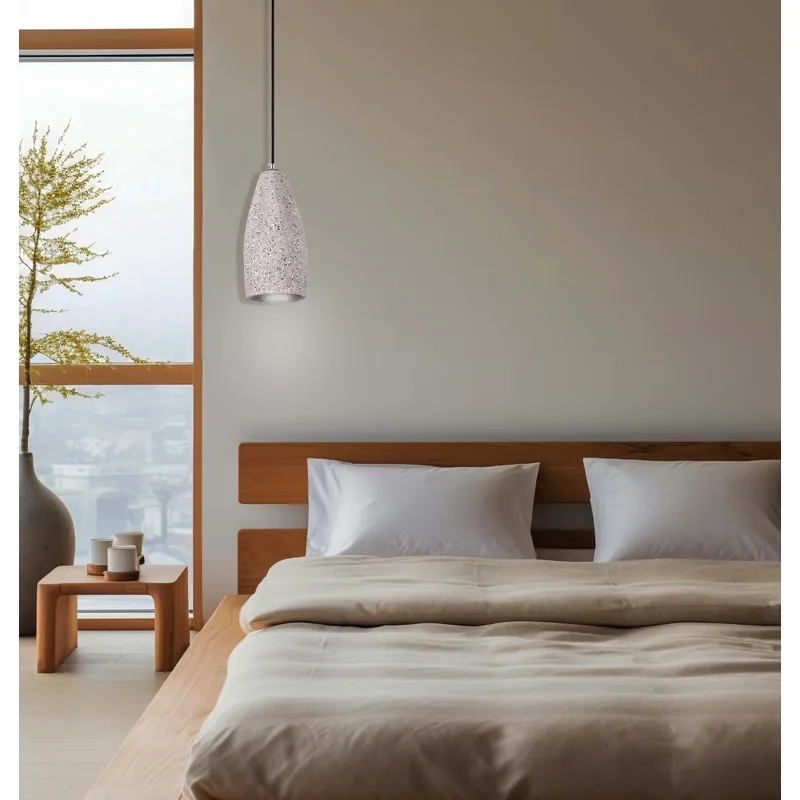 Pebble Drop Cement Pendant Light