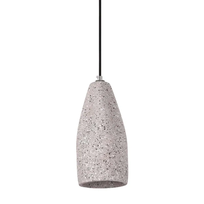 Pebble Drop Cement Pendant Light