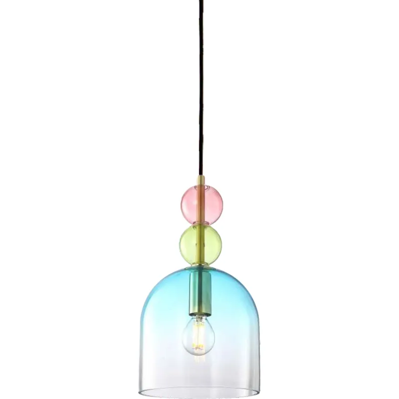 Rainbow Totem Pendant Light