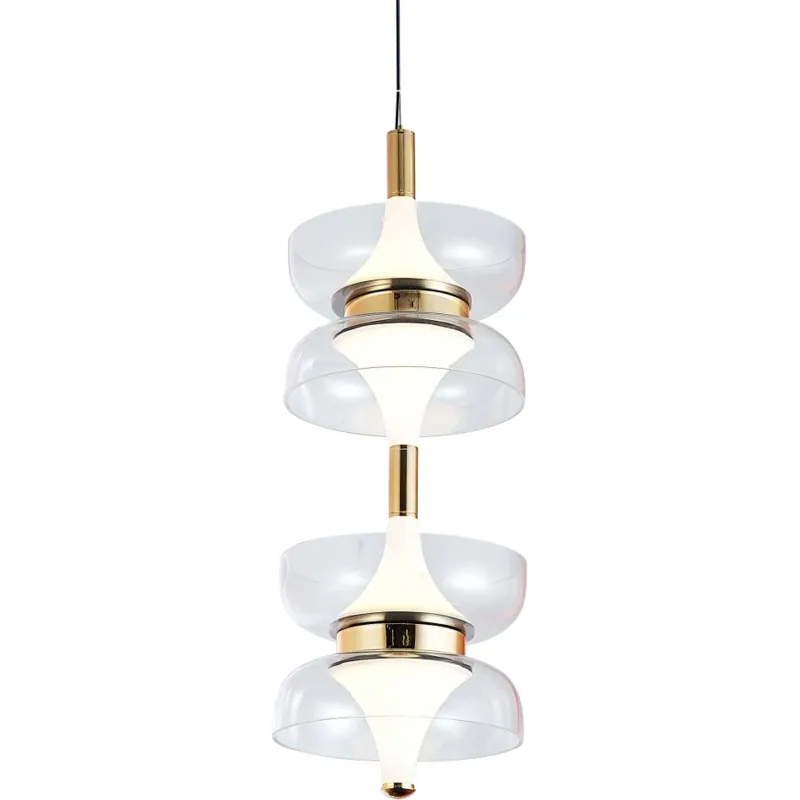 Rose Gold Cascade Pendant Light