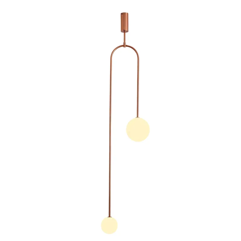 Rose Gold Duo Ascent Pendant Light