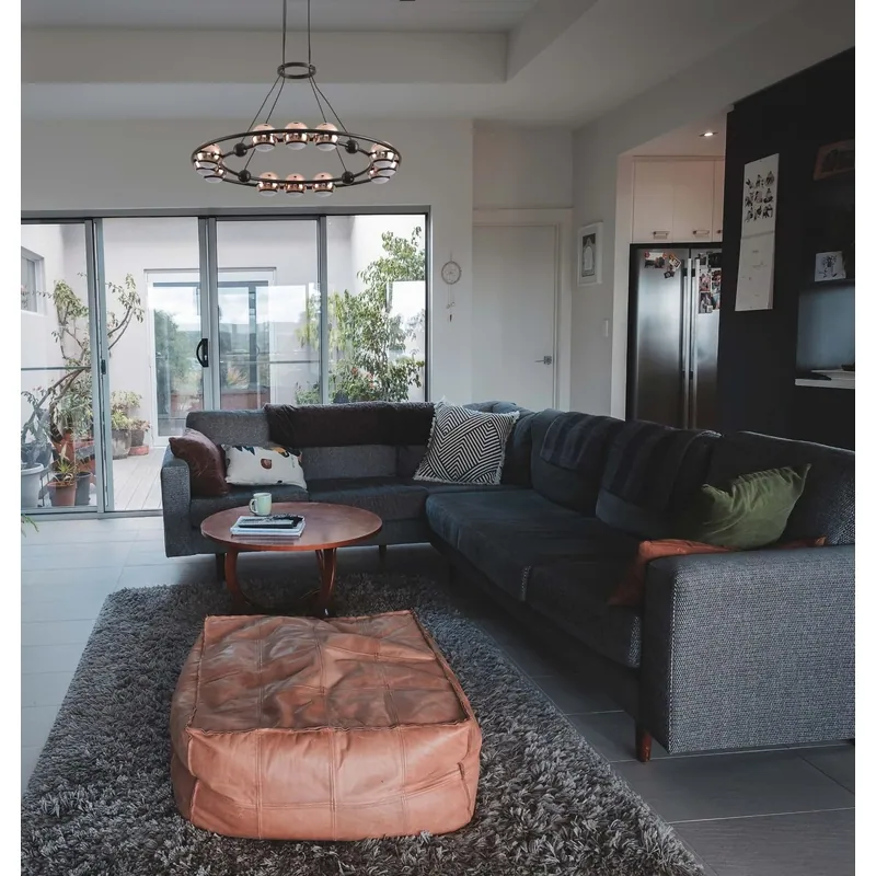 Rose Horizon Ring LED Pendant Light