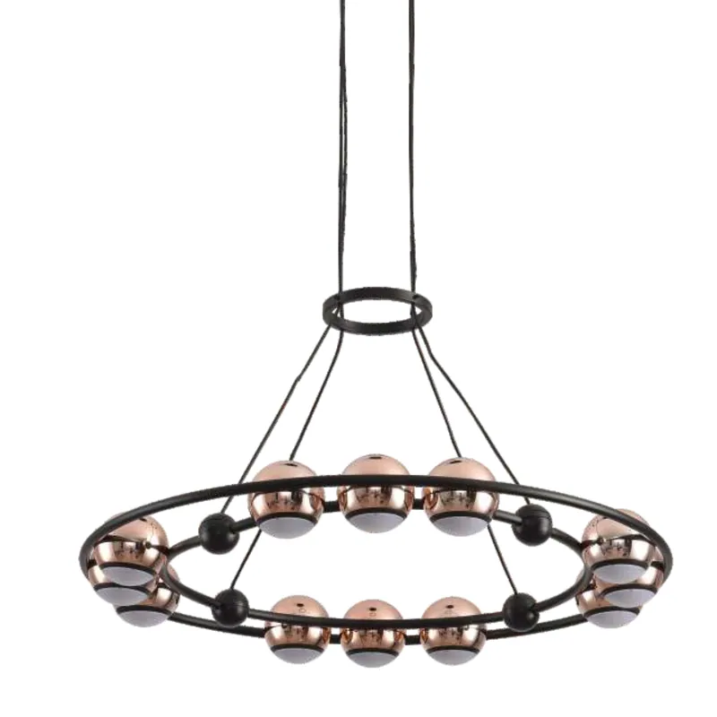 Rose Horizon Ring LED Pendant Light
