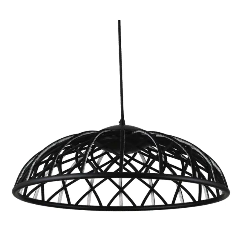 Shadow Weave Organic Pendant Light