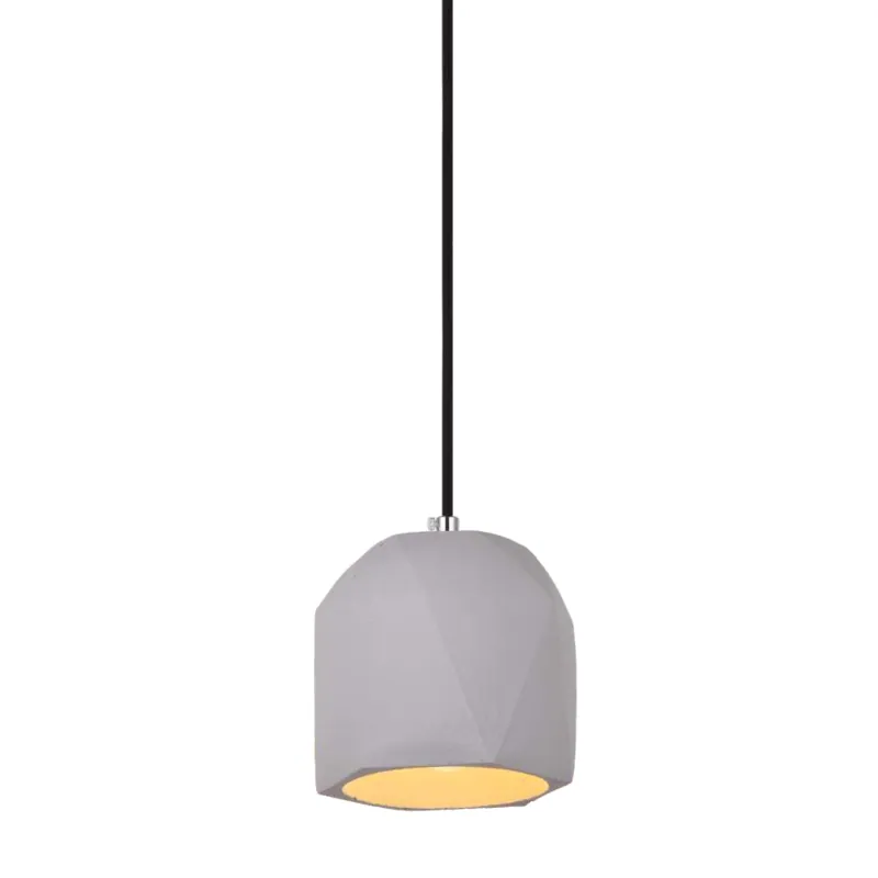 Silent Sculpture Cement Pendant Light