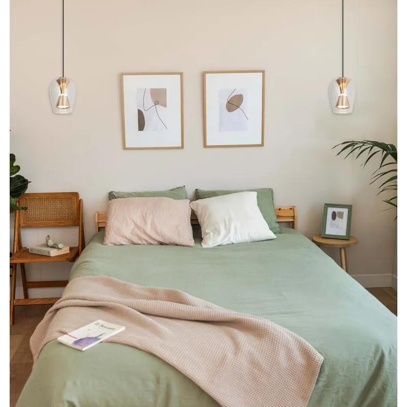 Silver Beam Linear LED Pendant Light
