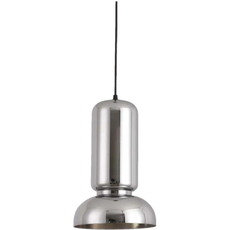 Smokey Mirror Tower Glass Pendant Light