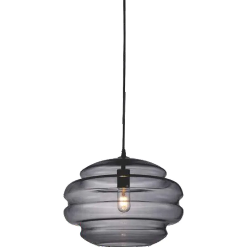 Smokey Ripple Cloud Pendant Light