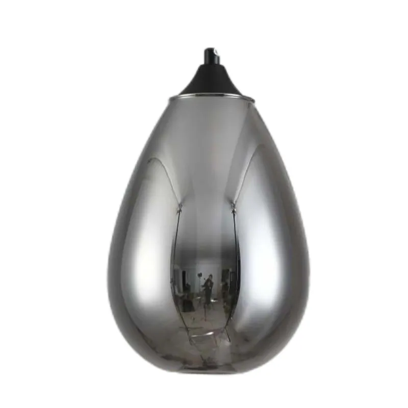 Smoky Dewdrop Pendant Light