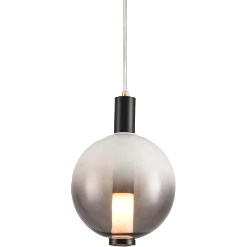 Smoky Horizon Orb Pendant Light