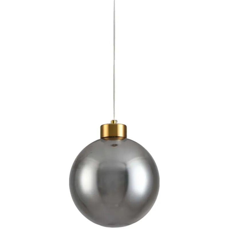 Smoky Orb Aura Pendant Light