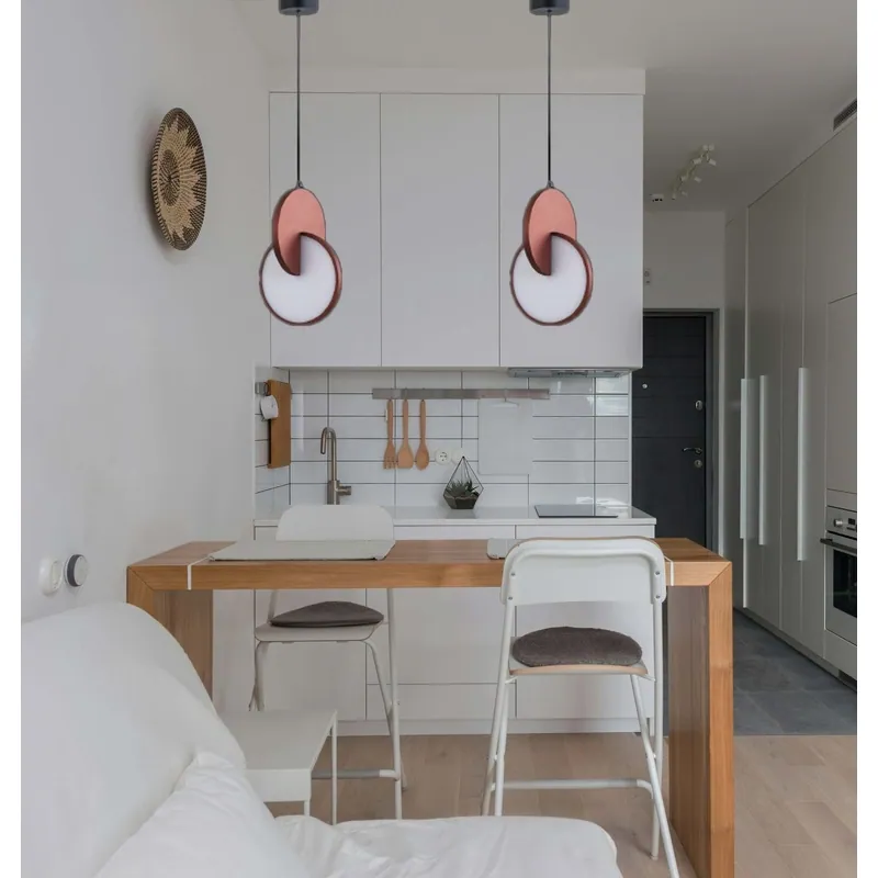 Solar Eclipse Geometric LED Pendant Light