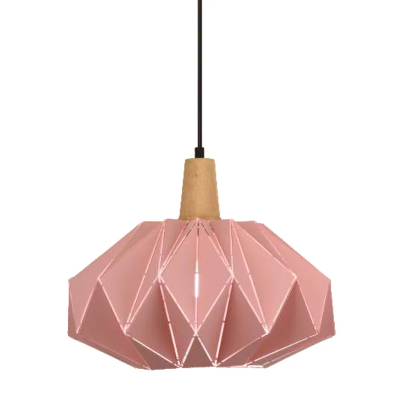 Sweet Blossom Fold Geometric Pendant Light