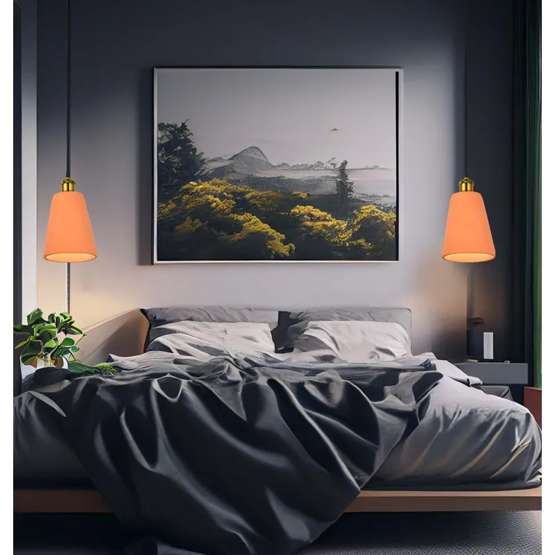 Terra Bloom Cement Pendant Light