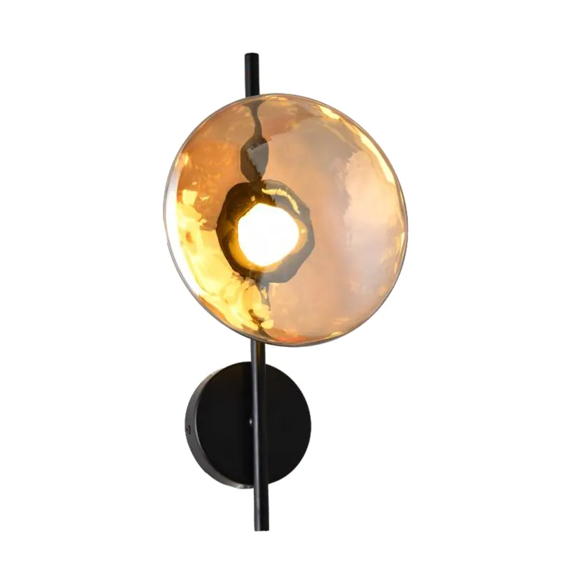 The Amber Eclipse Wall Light