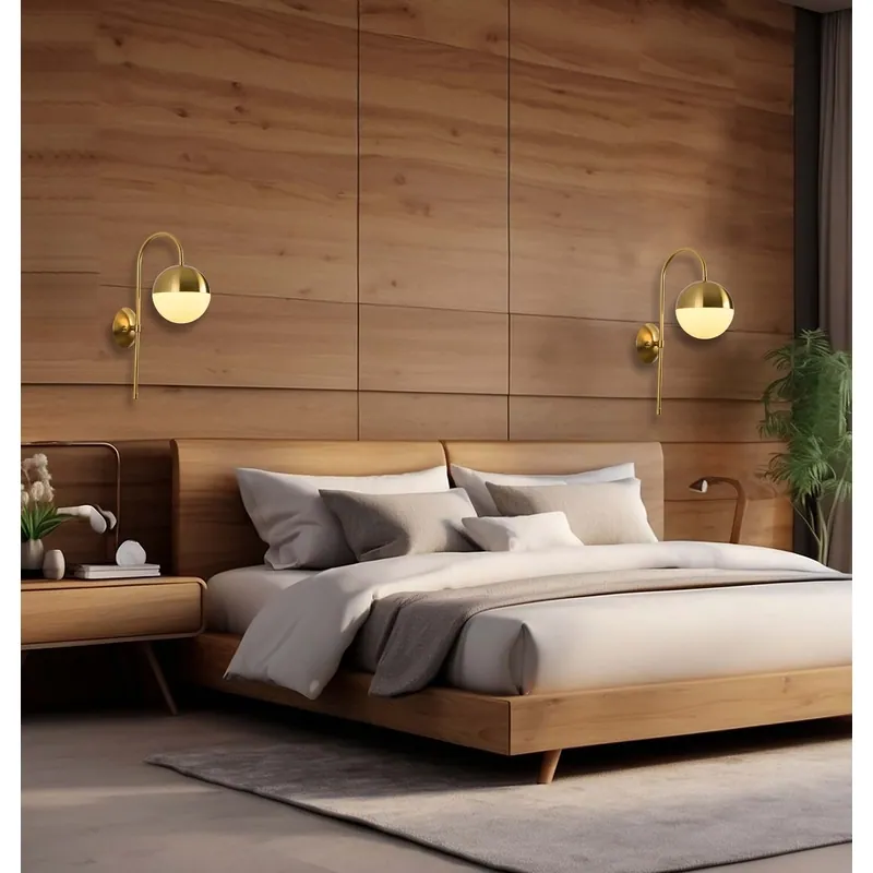 The Arcadia Globe Wall Light