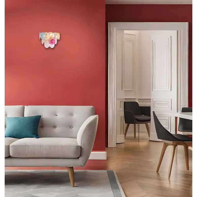 The Chromatic Cascade Wall Light