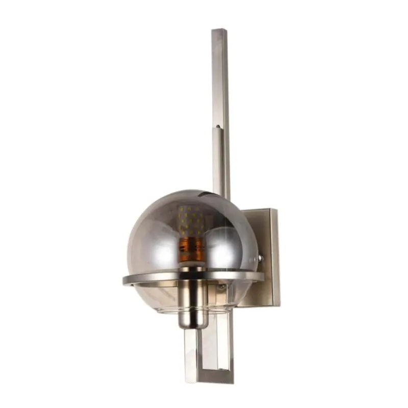 The Chrome Orb Wall Light