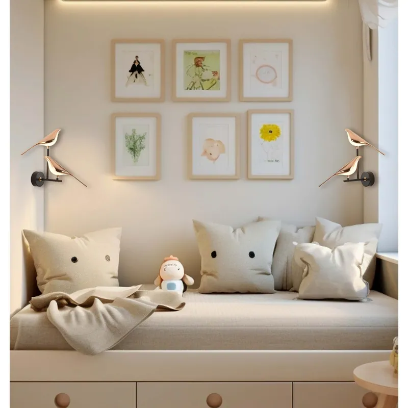 The Golden Duo Wall Light