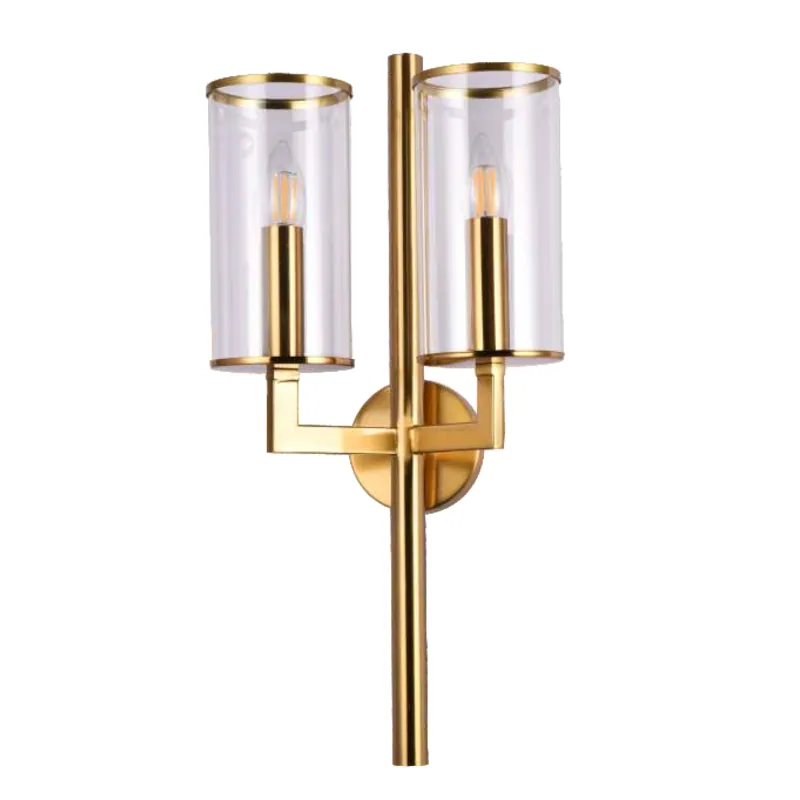 The Golden Embrace Twin Wall Light
