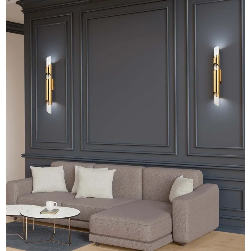 The Luxe Spiral Wall Light
