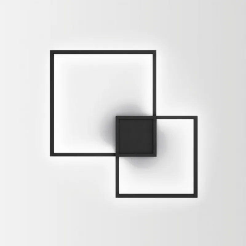 The Meeting Point Modern Geometric Wall Light