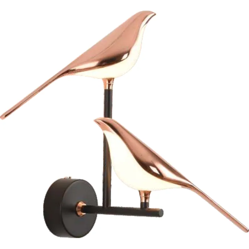 The Twin Ravens Wall Light