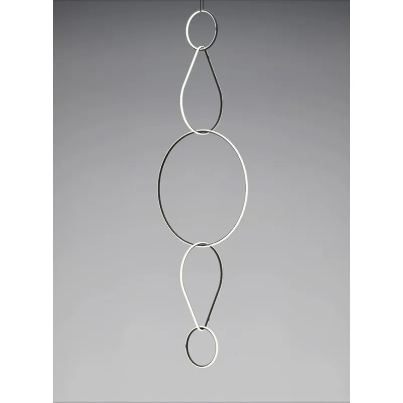 Ties That Bind Modern Chandelier