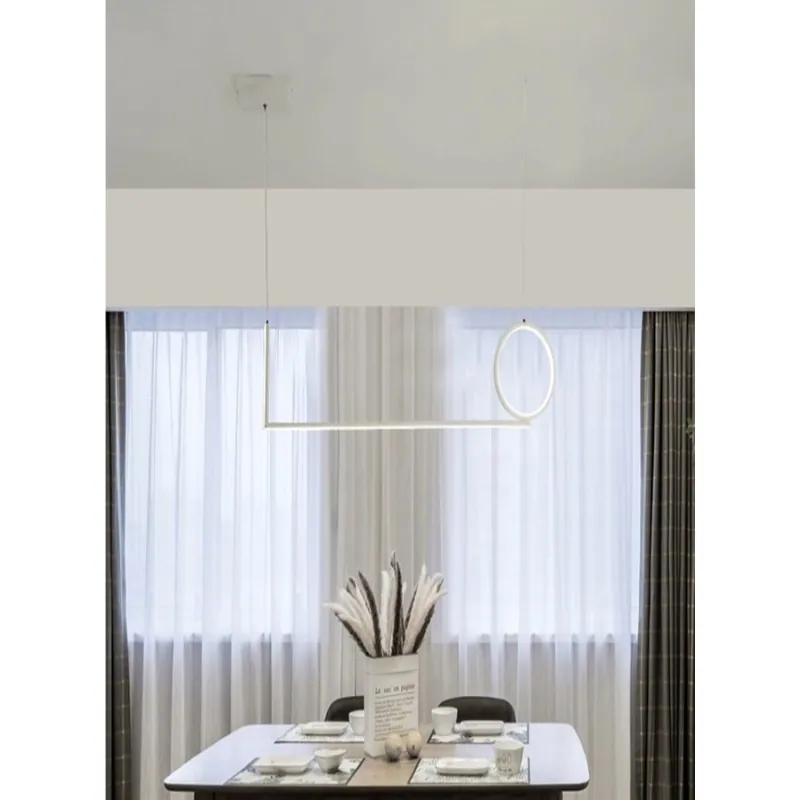 Unspoken Words Modern Linear Pendant Light