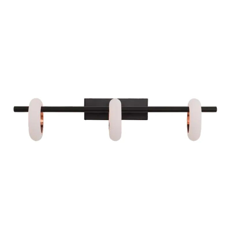 Urban Halo Trio Geometric LED Mirror Light